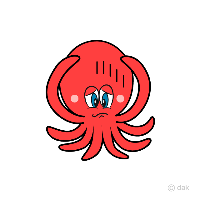 Depressed Octopus