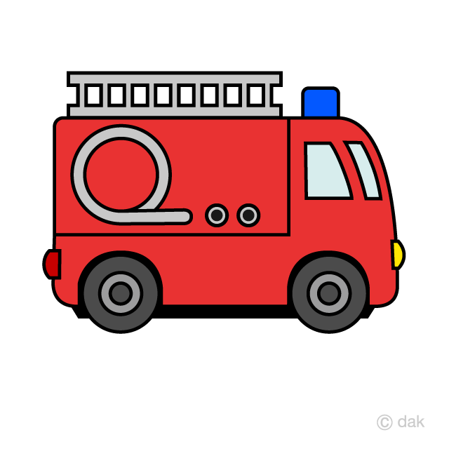 Cute Fire Engine