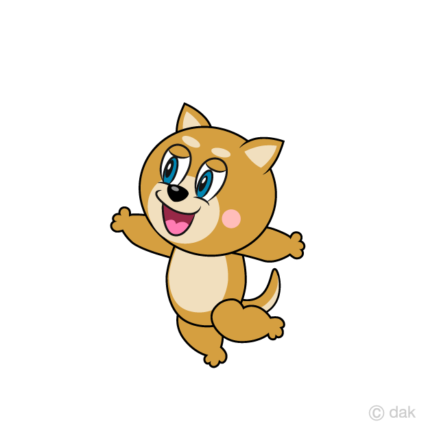 Saltando Shiba Inu