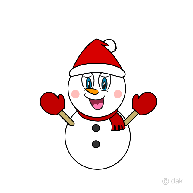 Muñeco de nieve de santa