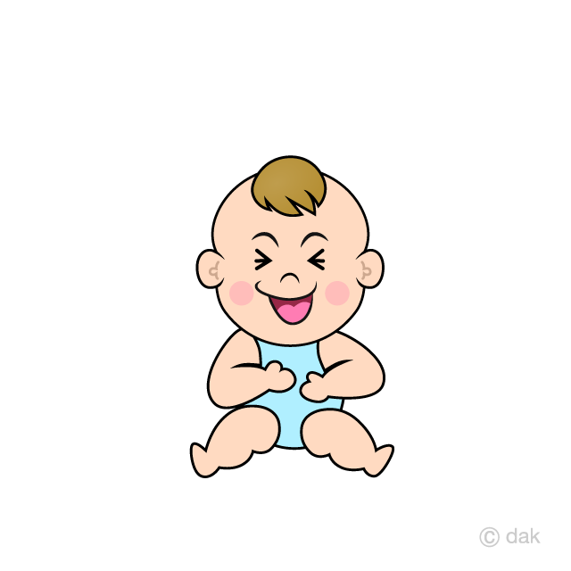 Bebé riendo