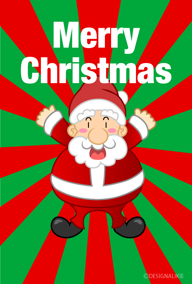 Papá Noel sorprendido