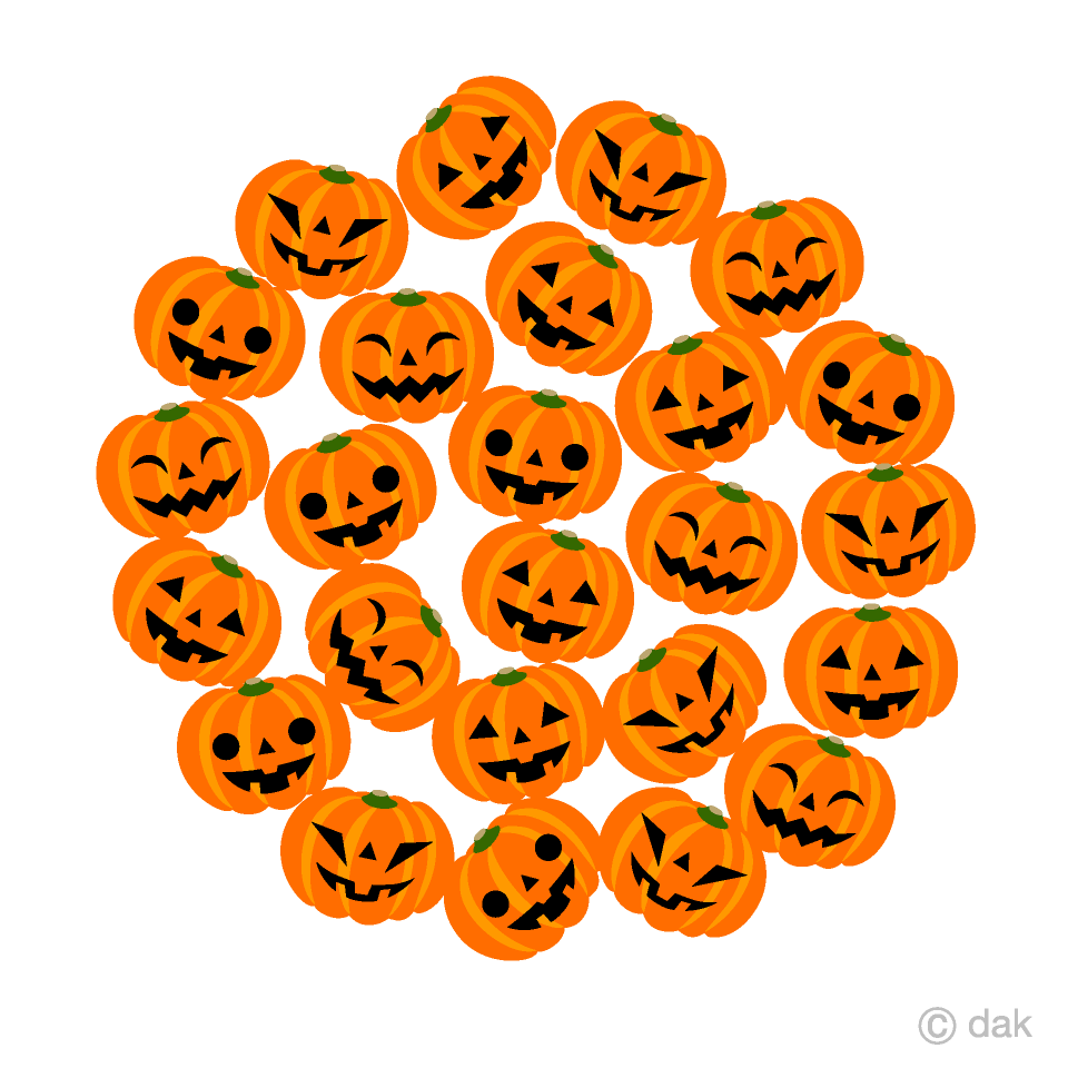 A lot of Pumpkins Circle