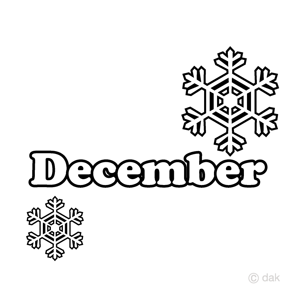 Snow Crystal and December