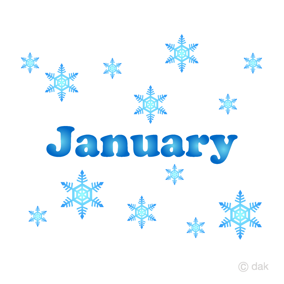 Snowflakes January
