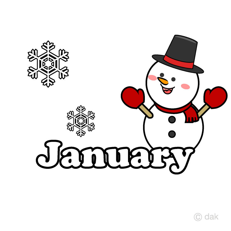 Snowman January