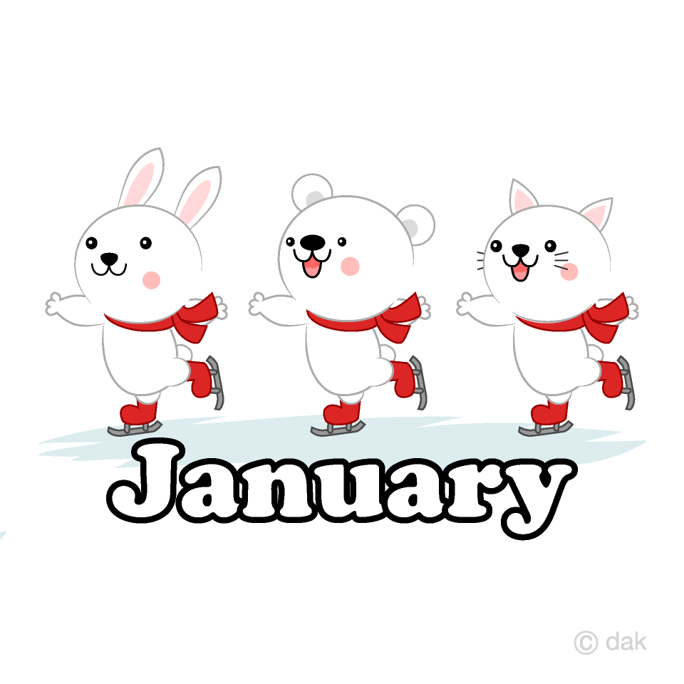 Animal Skating January