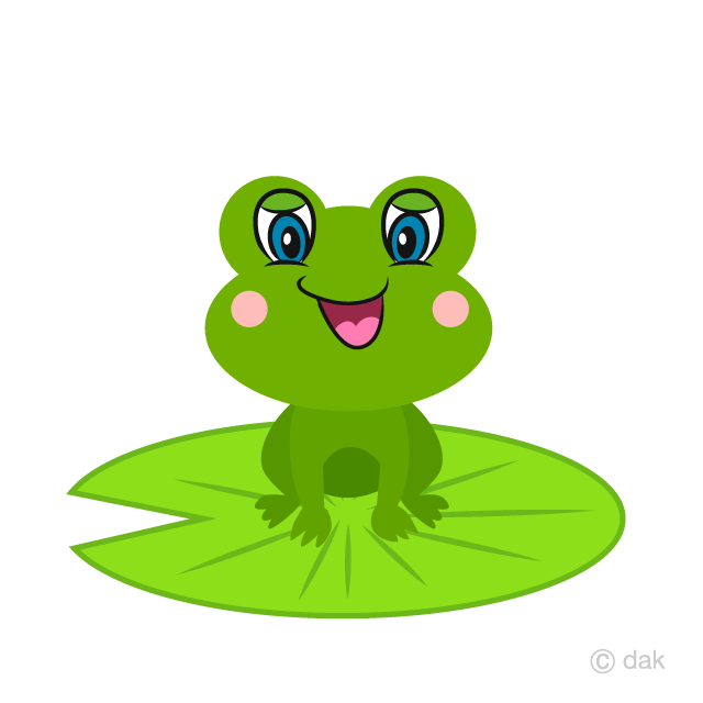 Cute Frog Sitting