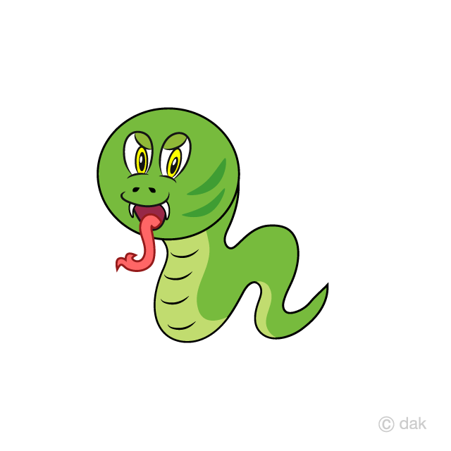 Serpiente enojada