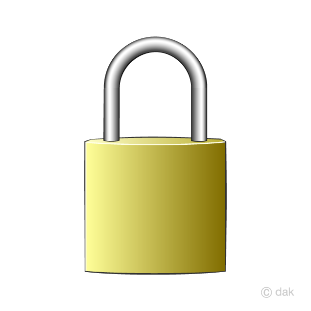 Gold Padlock