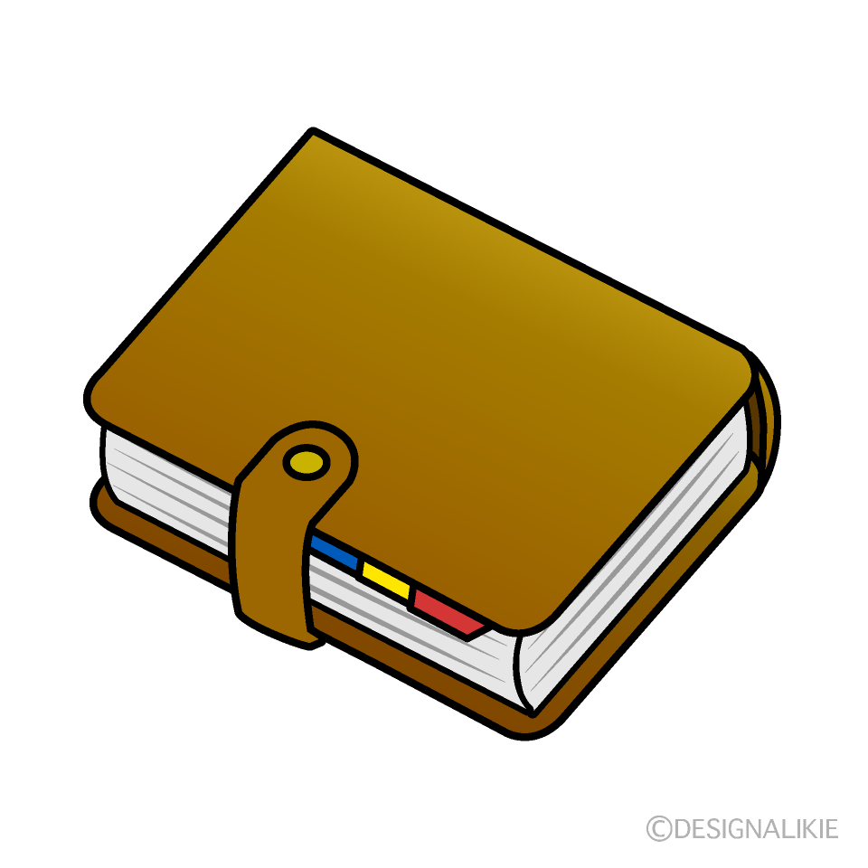 Libro de horarios de cuero