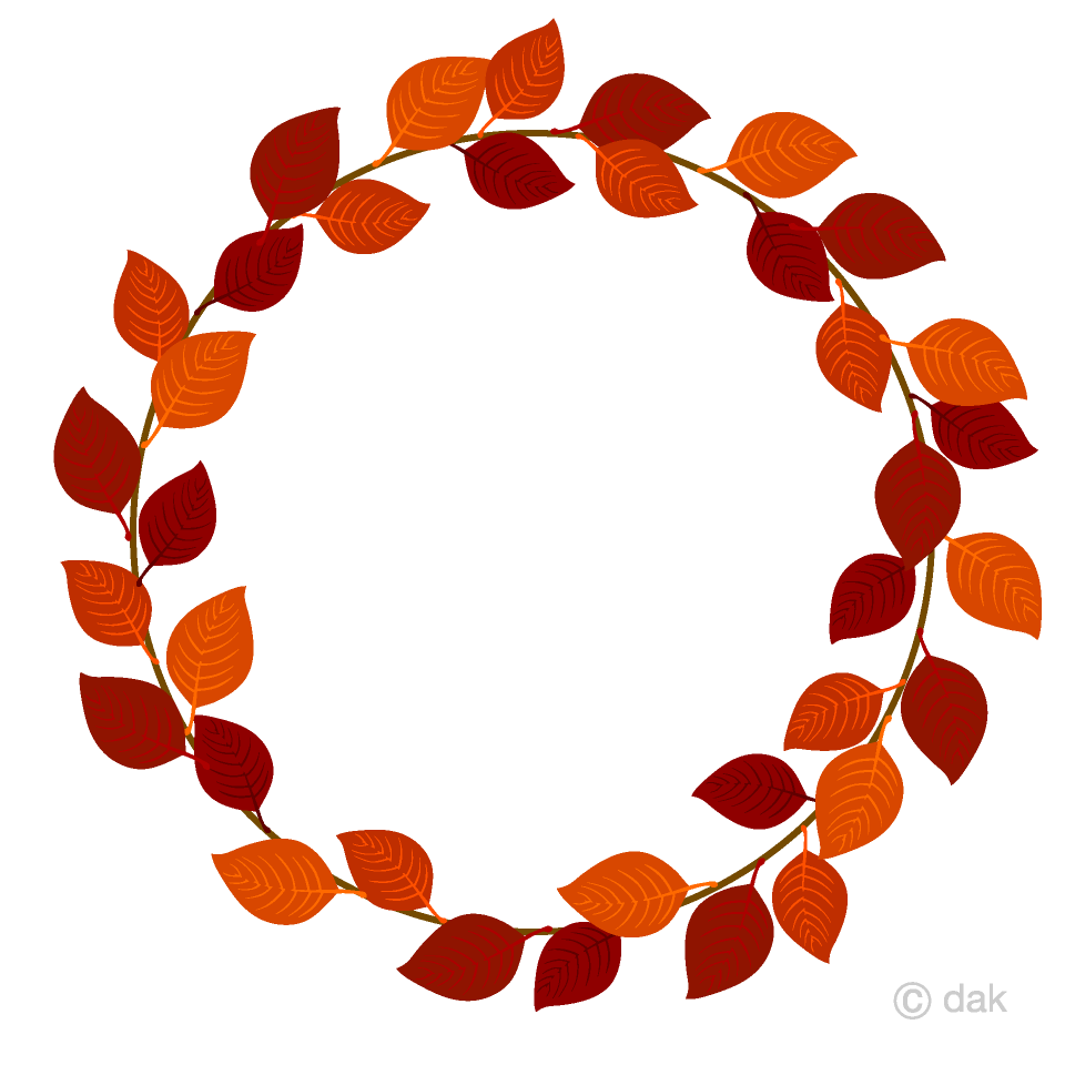 Fallen Leaf Wreath