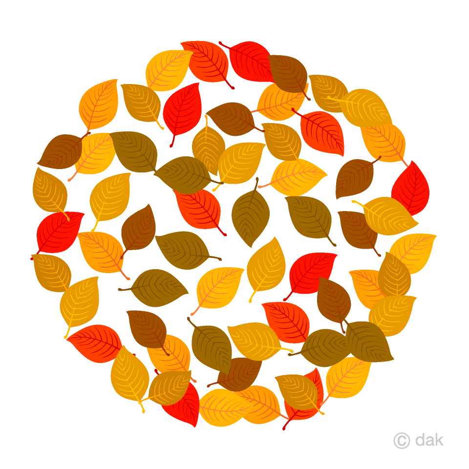 Fallen Leaves Wreath