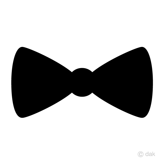 Cute Bowtie Silhouette