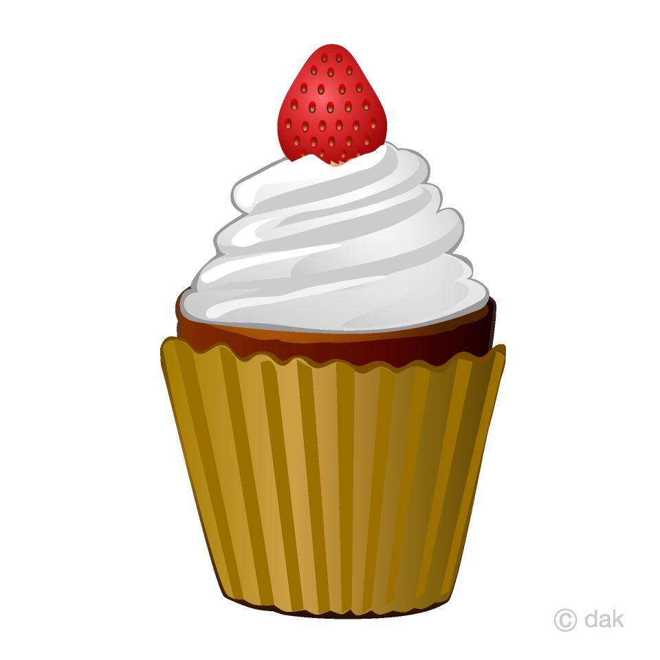 Strawberry Vanilla Cupcake