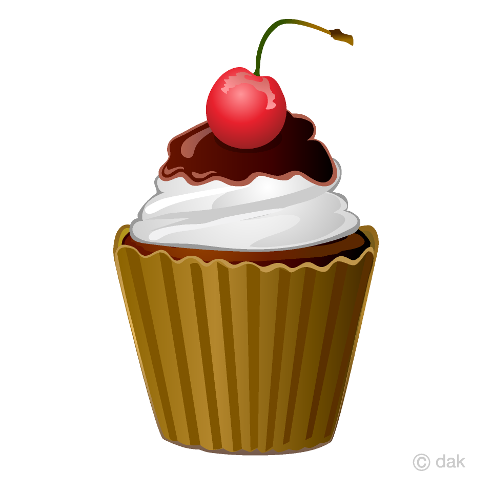 Magdalena de chocolate y cereza