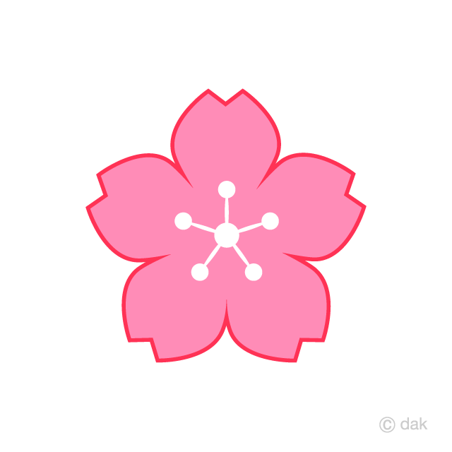 Símbolo de flor de cerezo