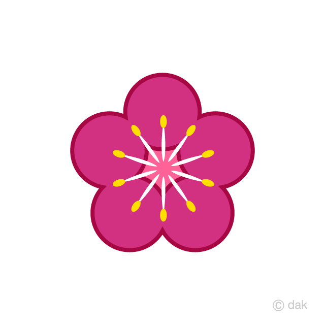 Plum Flower Symbol