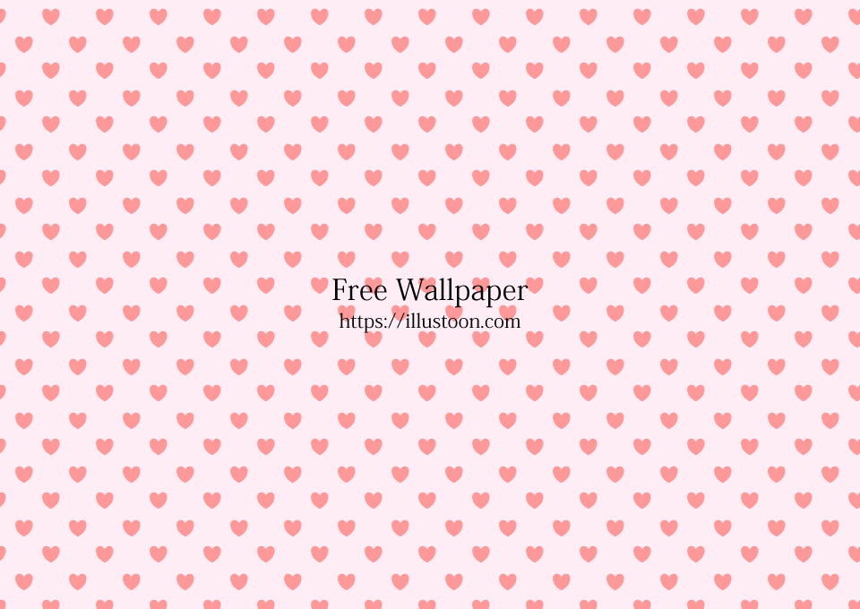 Fondo de pantalla de corazón rosa claro
