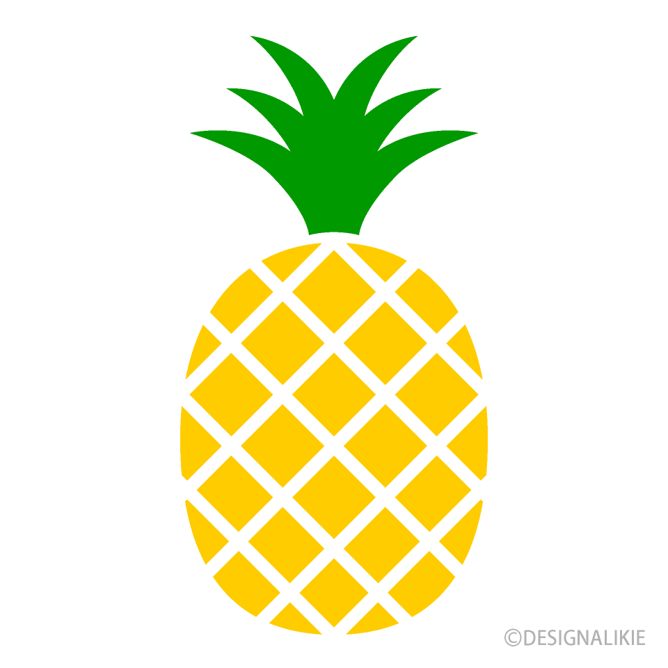 Piña plana