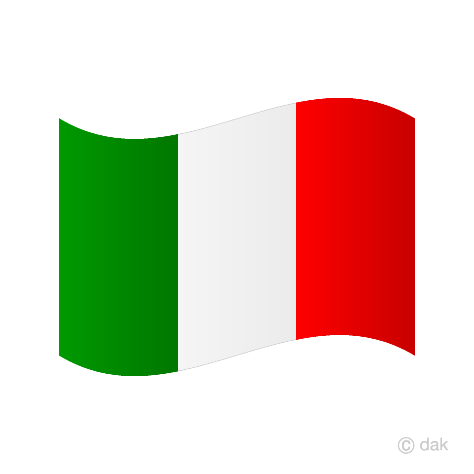 Swinging Italy Flag