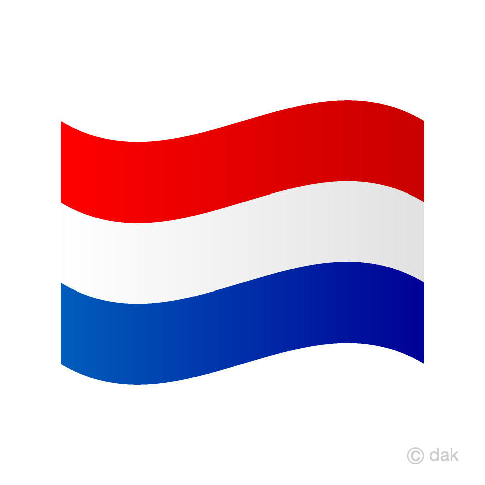 Waving Netherlands Flag