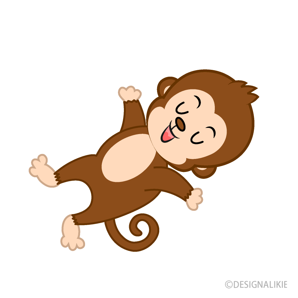 Cute Sleeping Monkey