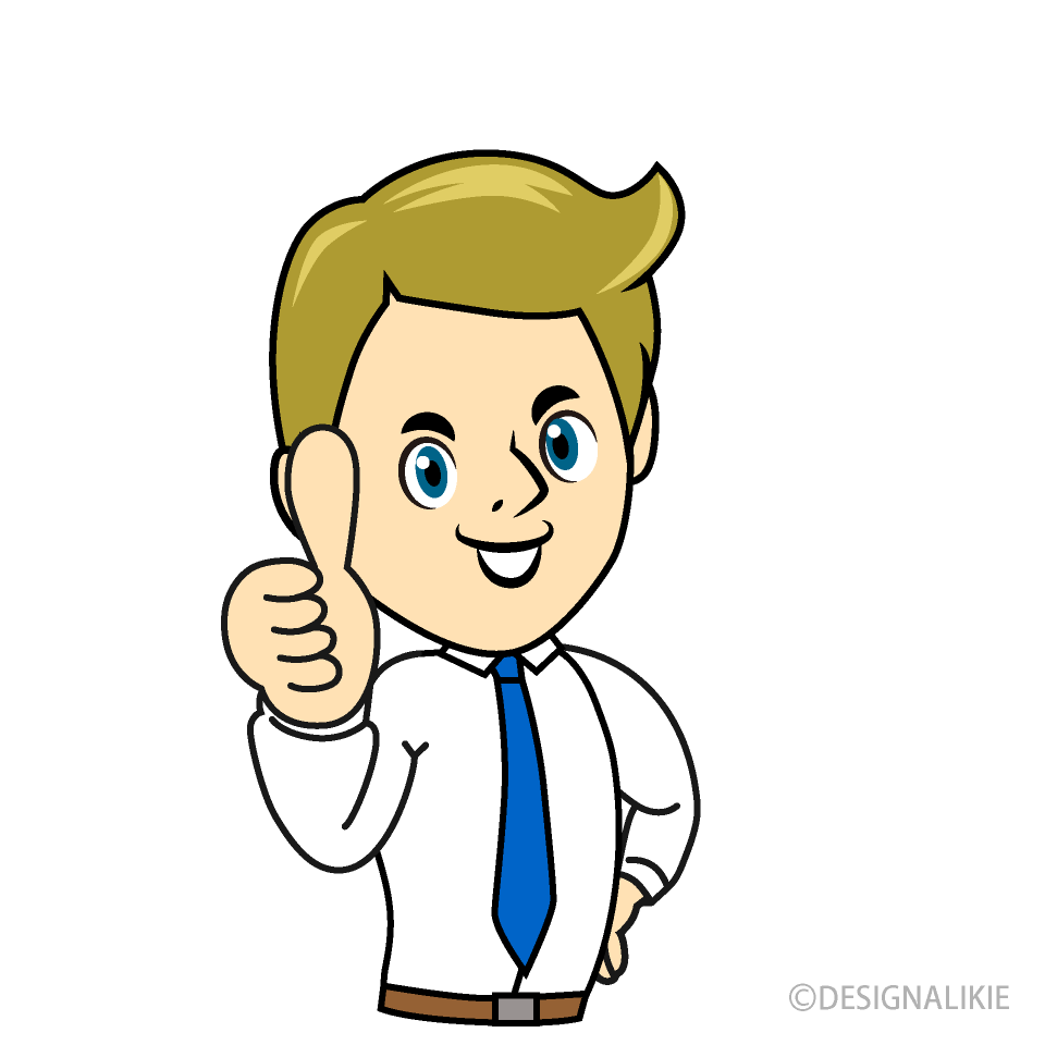 Thumbs up Businessman