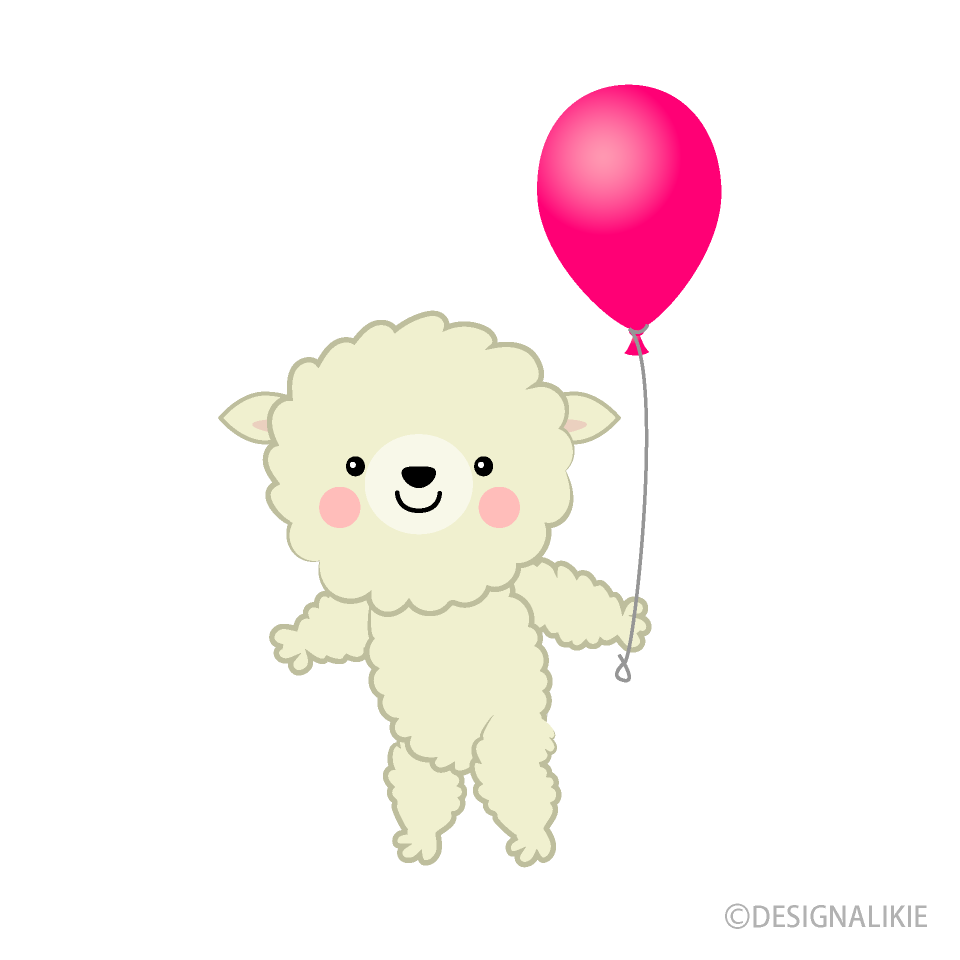 Sheep with Balloon