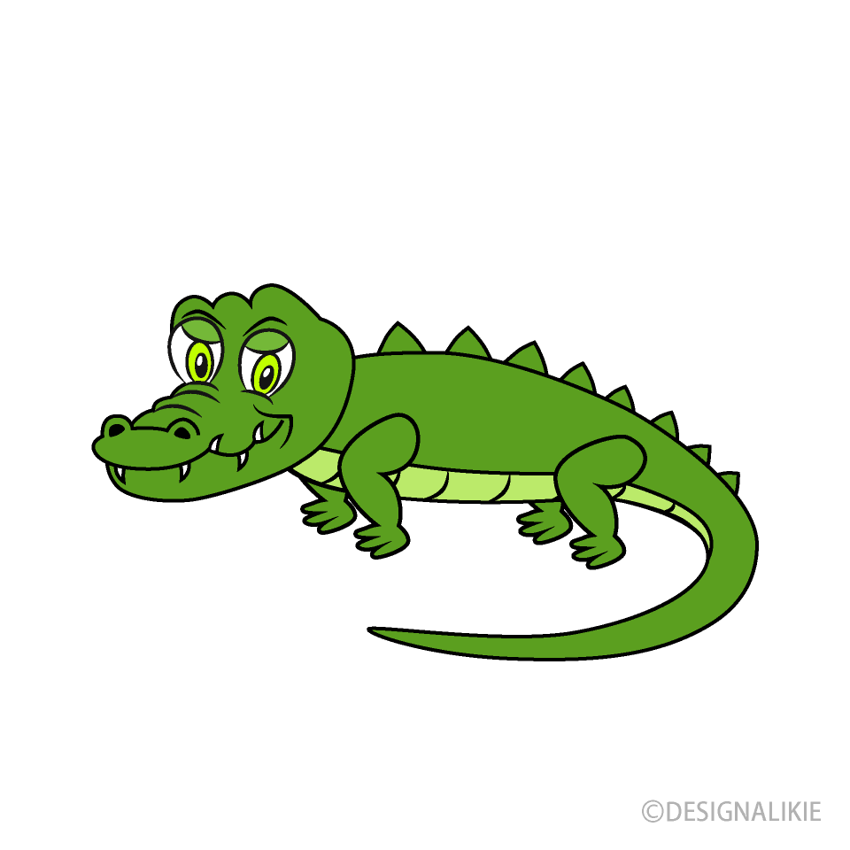 Personaje de cocodrilo