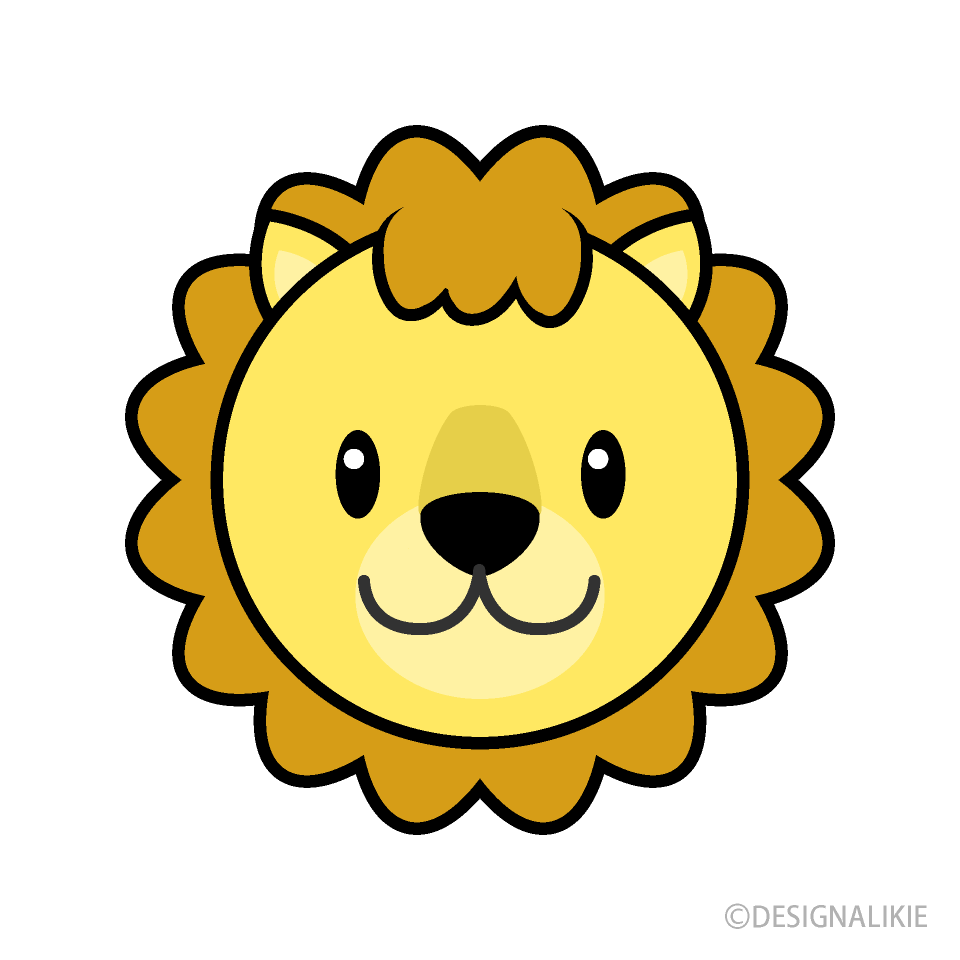Simple Lion Face