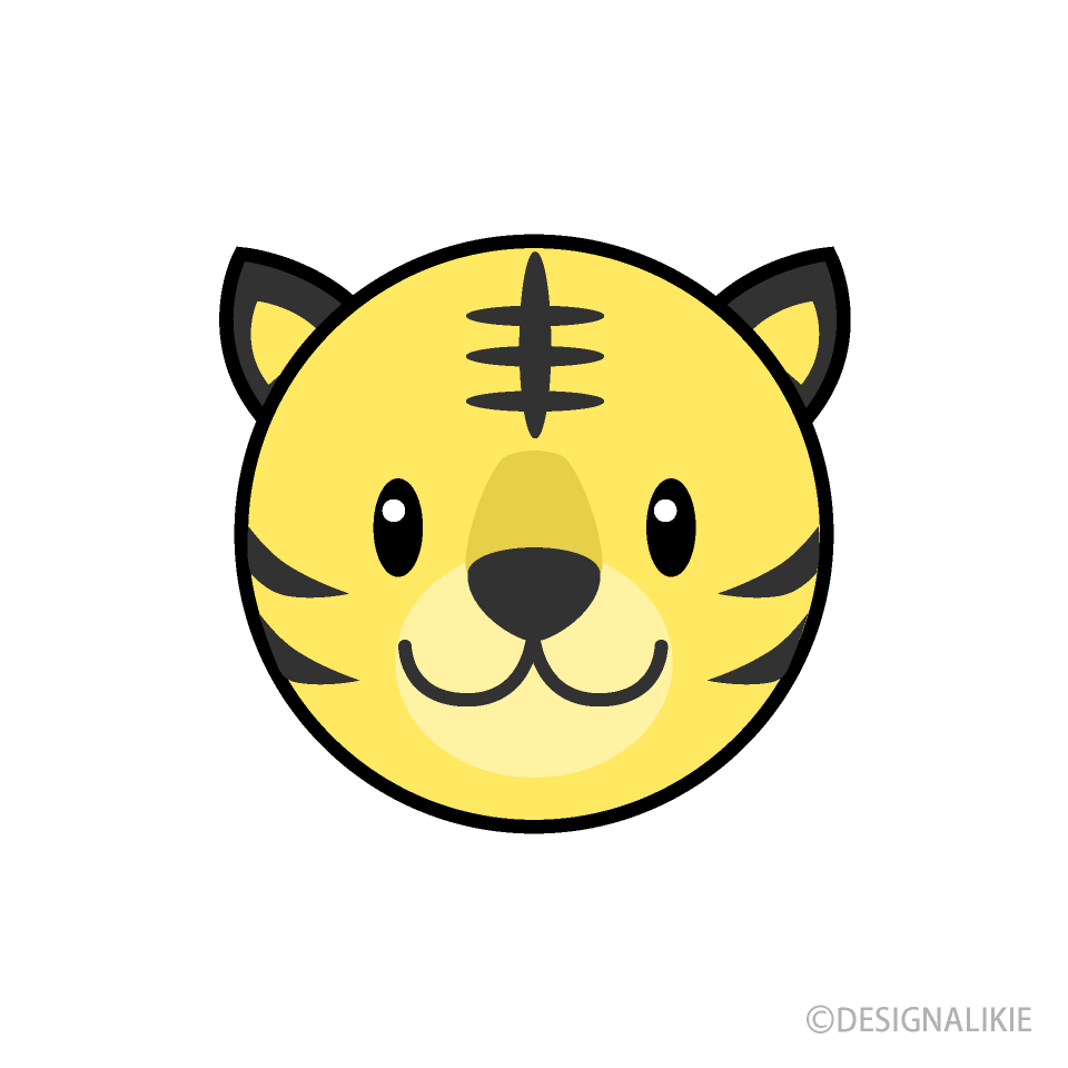 Simple Tiger Face