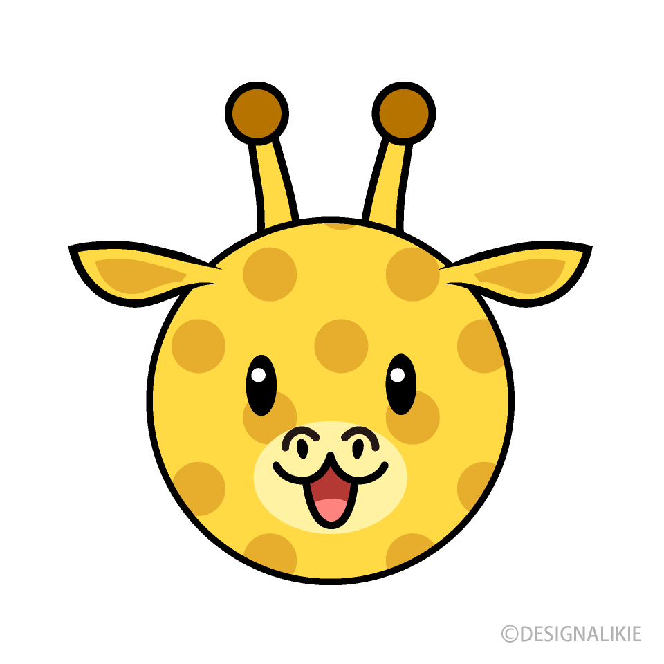 Simple Giraffe Face