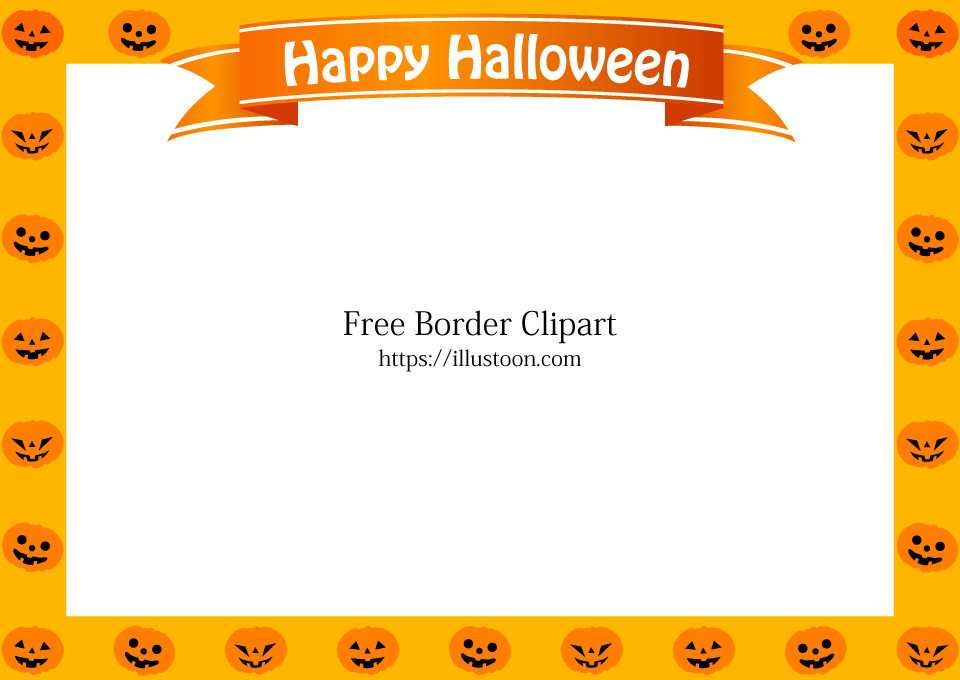 Happy Halloween Border
