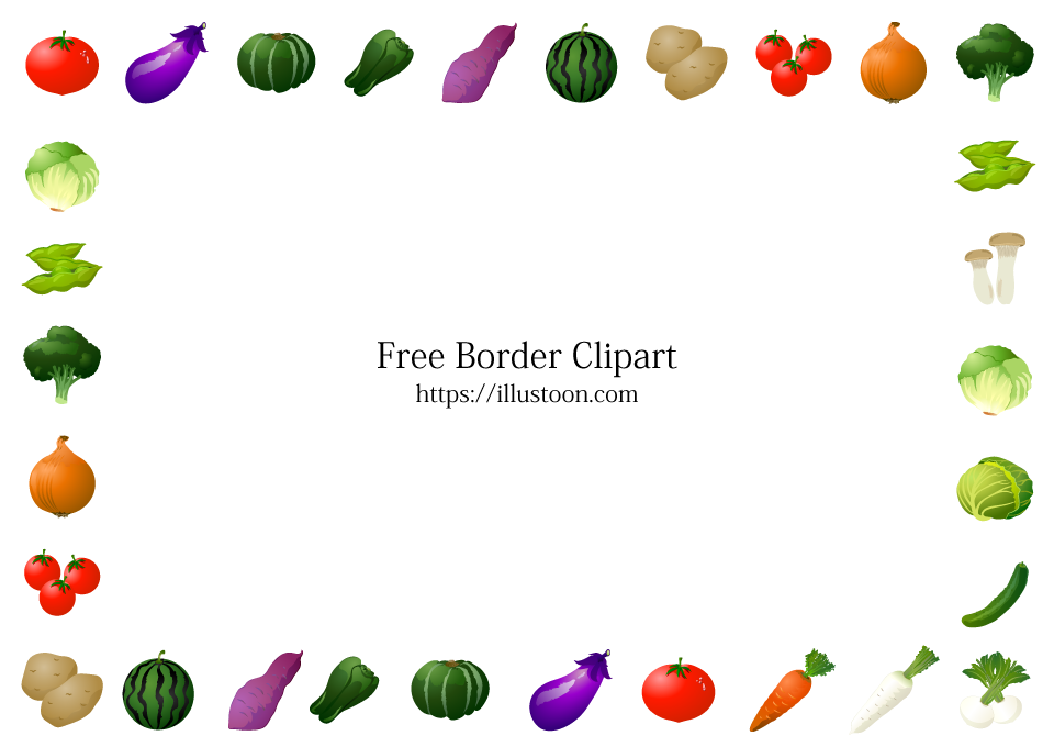 Frontera de setas de colores cantando