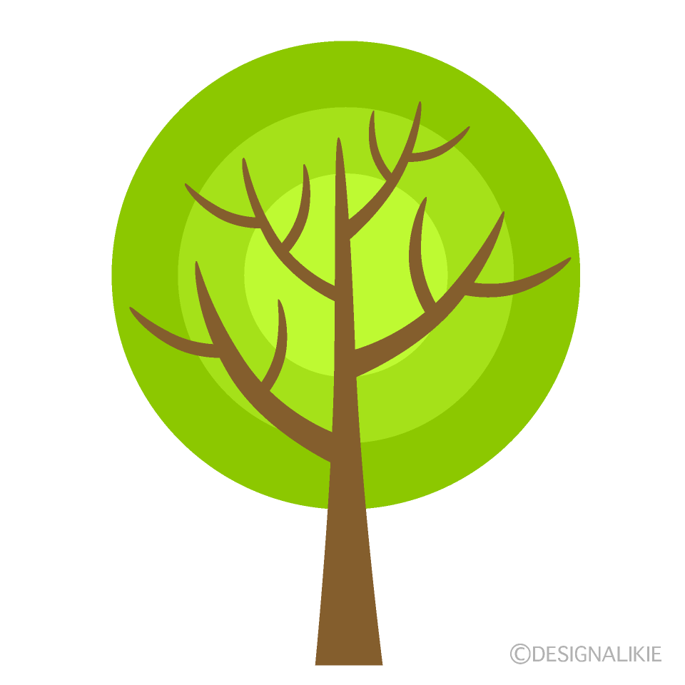 Lindo árbol redondo