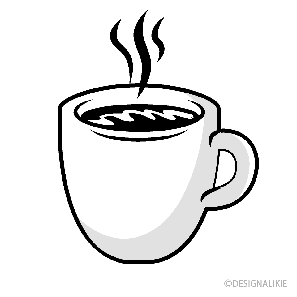 Coffee Mug Black and White