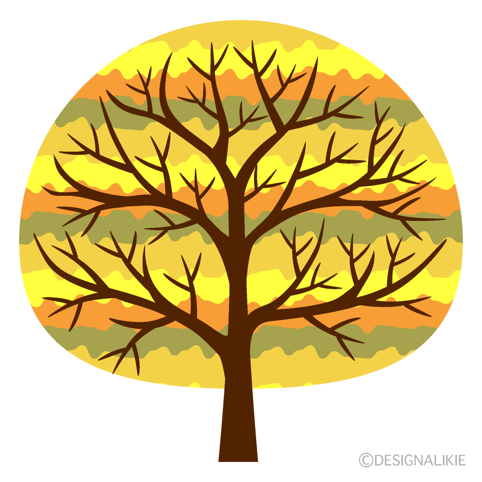 Lindo árbol amarillo