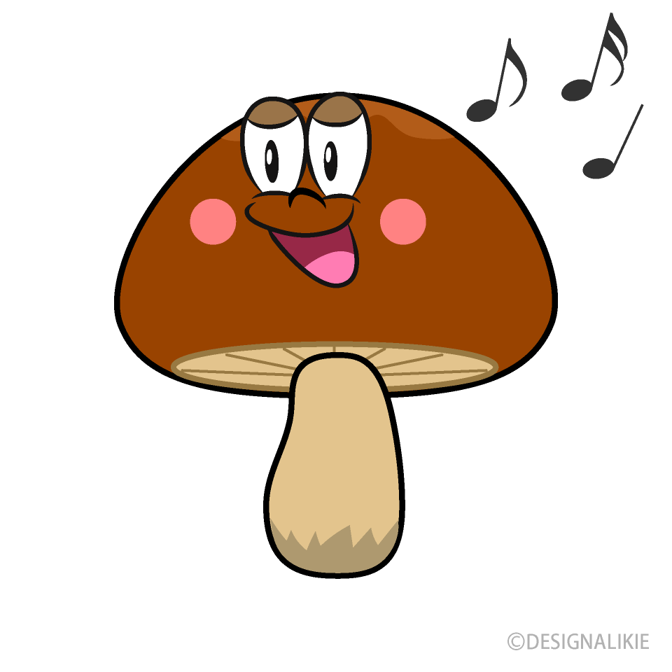 Lindo personaje de hongo