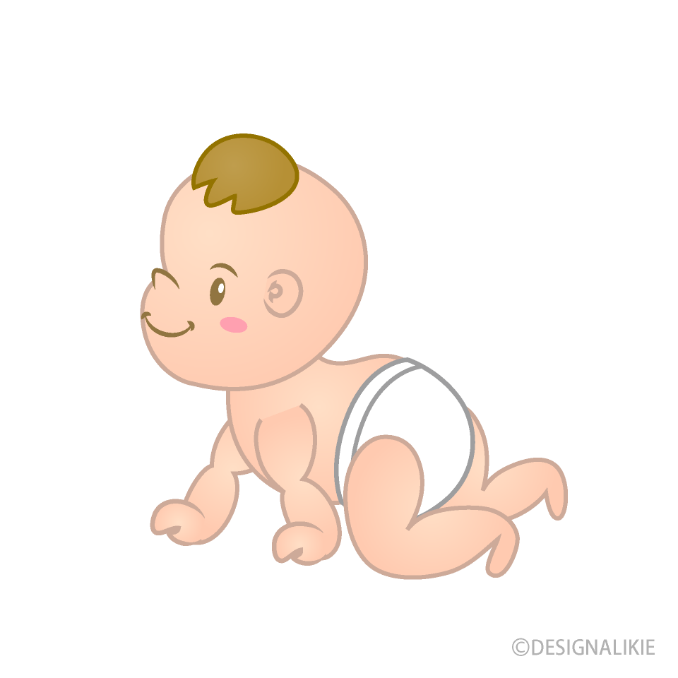 Baby Crawling Fast