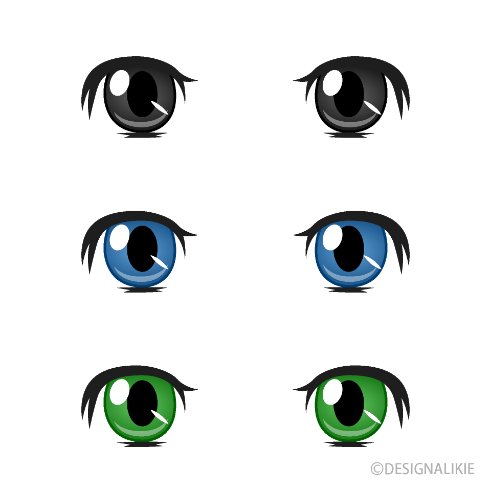 Cute Girls Anime Eyes