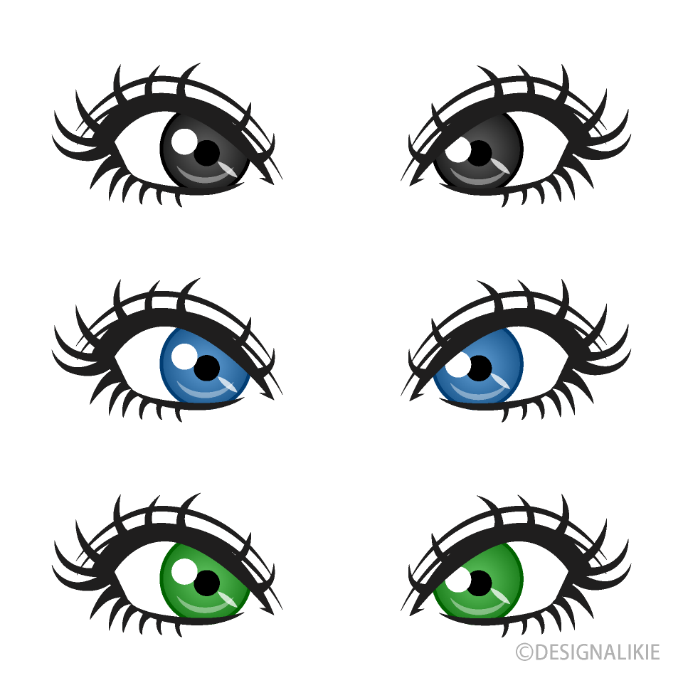 Beautiful Woman Anime Eyes