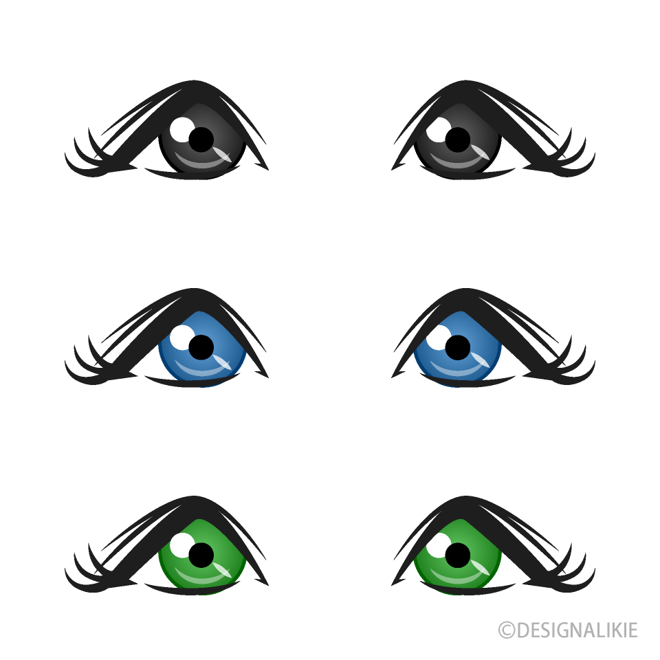 Drooping Girls EyesAnime Eyes