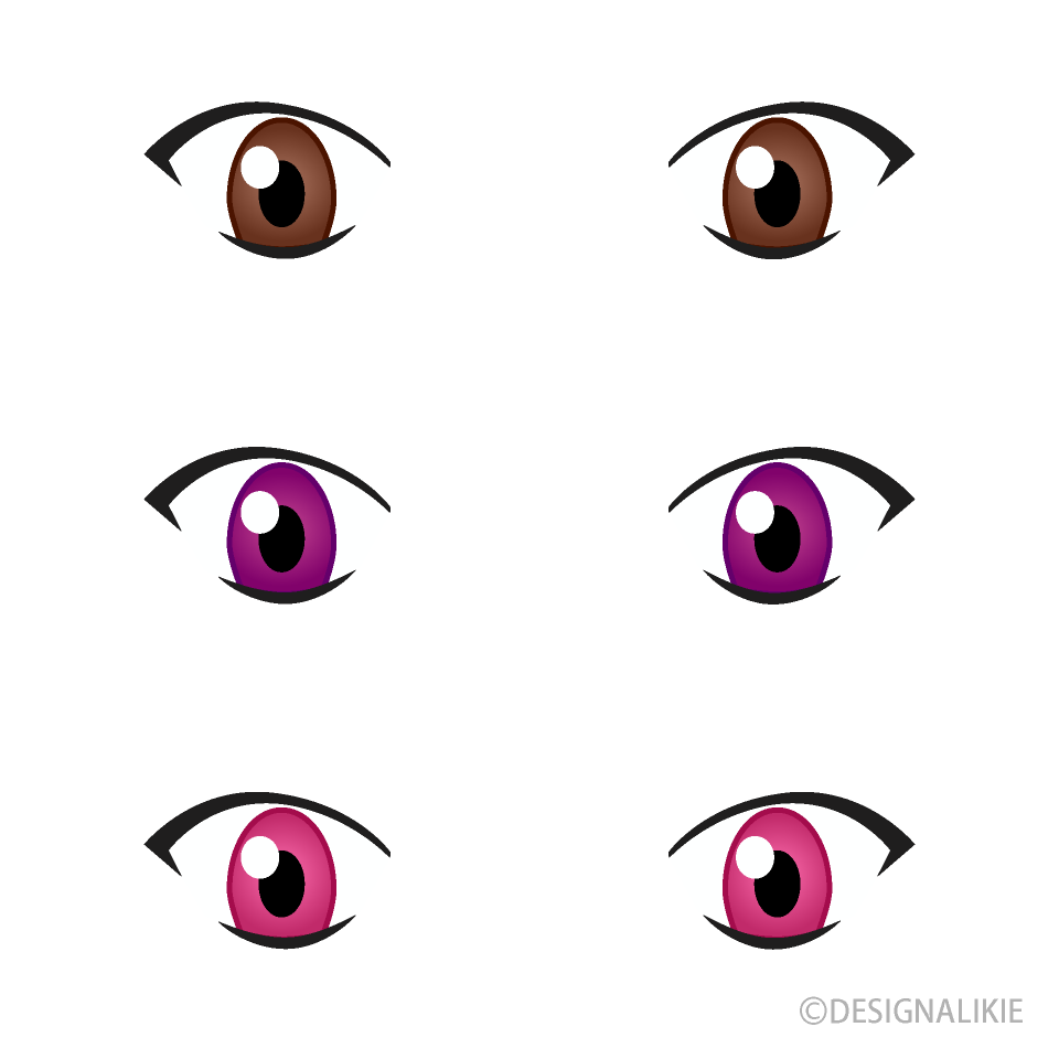 Chicas Anime Ojos Caídos Marrones