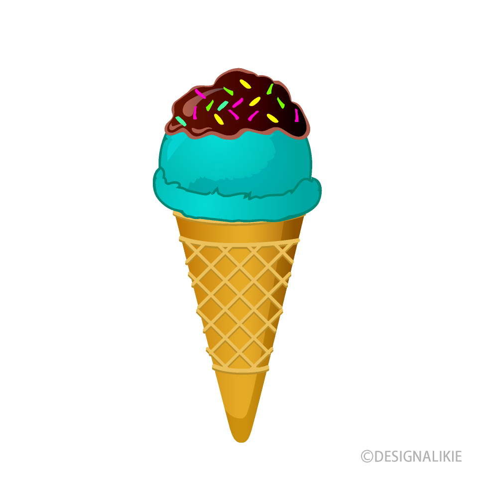 Chocolate Blue Ice Cream