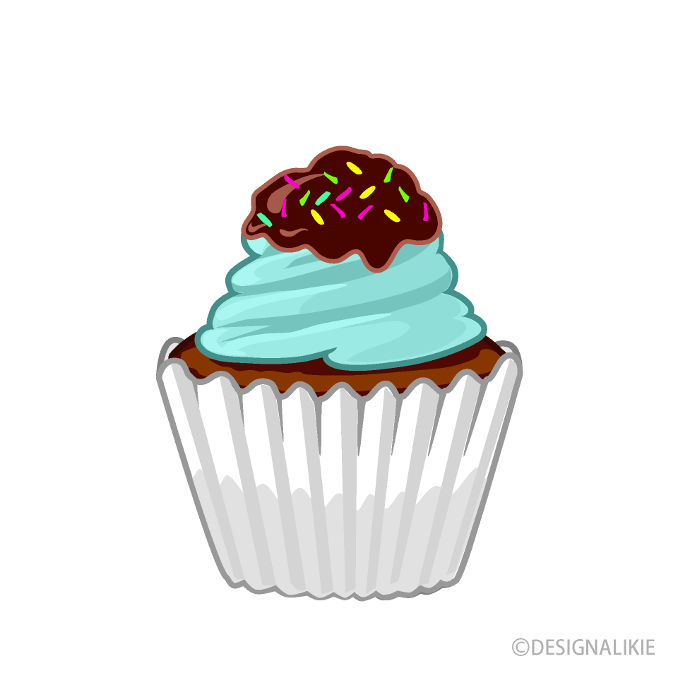 Cute Chocolate Cupcake