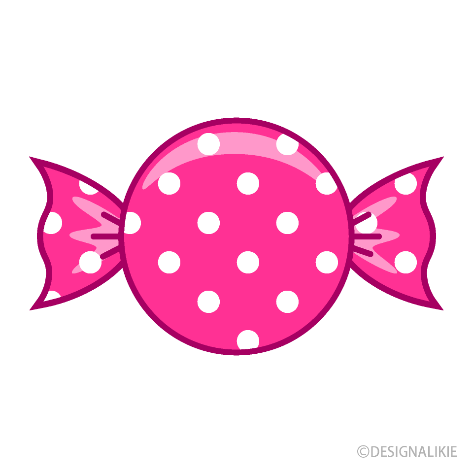 Pink Polka Dot Candy