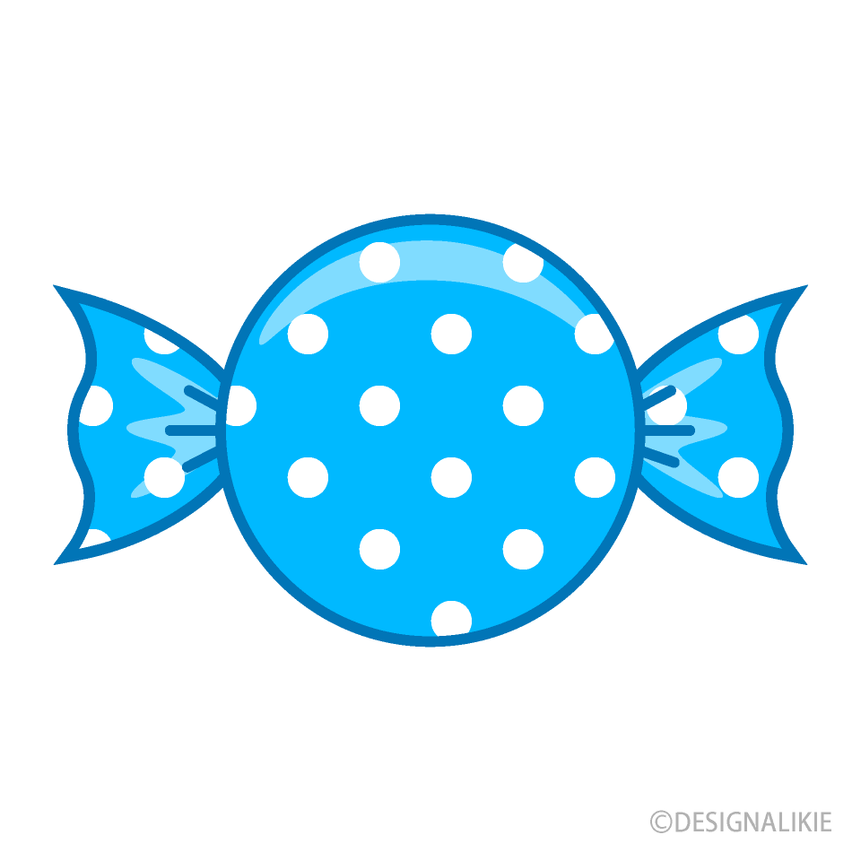 Blue Polka Dot Candy