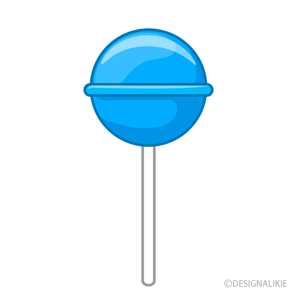 Blue Ball Lollipop