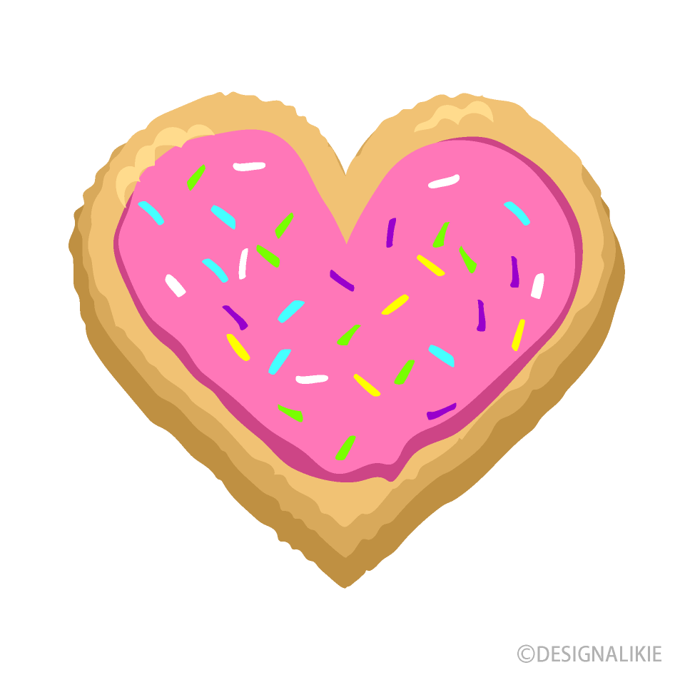 Pink Heart Cookie